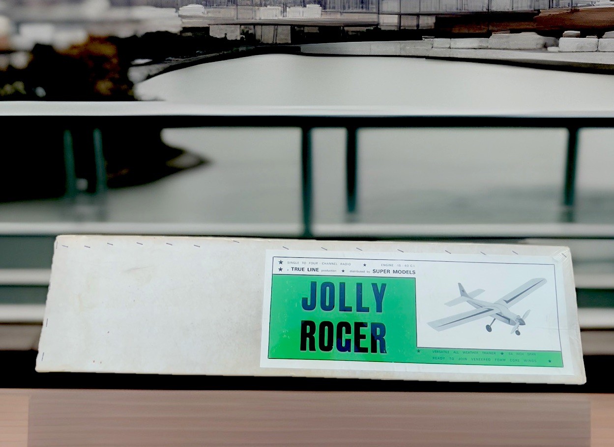Jolly Rogers (Vintage) AIRPLANE KIT Still Sealed In Box - COLLECTORS HTF ITEM