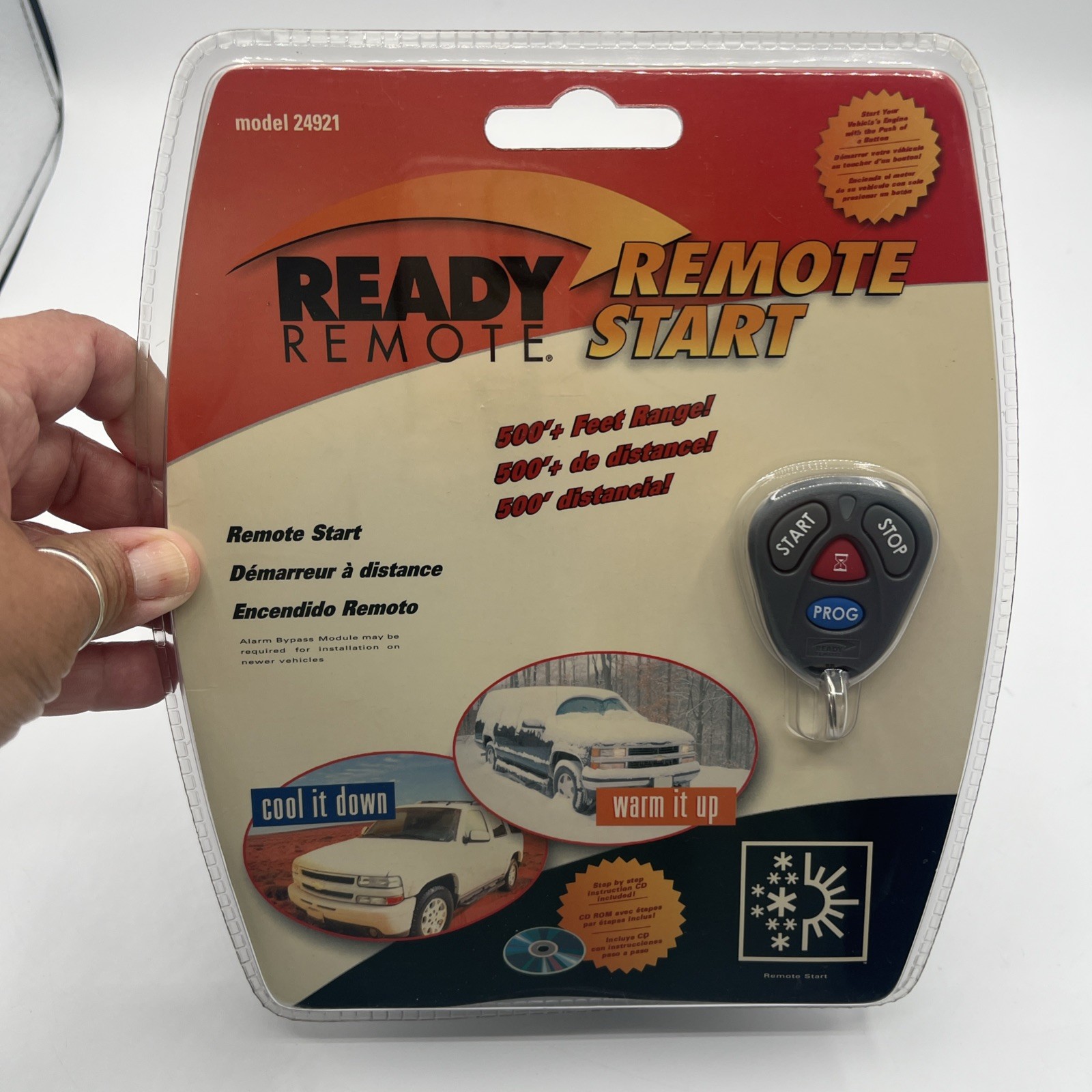 Ready Remote 24921 Car Remote Start System Kit Directed Electronics New Sealed