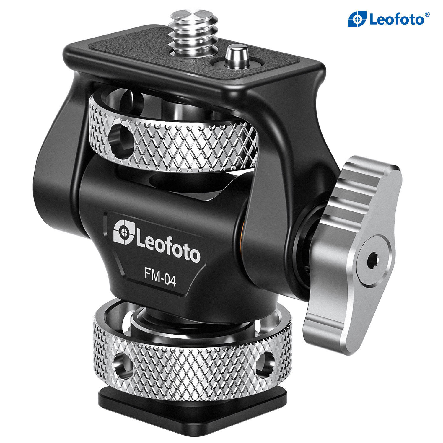 【Leofoto USA】Leofoto FM-04 Swivel and Tilt Monitor Mount | Coldshoe Compatible