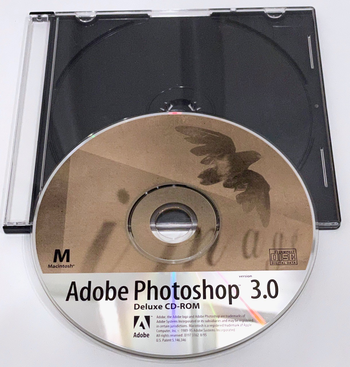 Adobe Photoshop Deluxe 3.0.5 CD-ROM for Mac from 1995