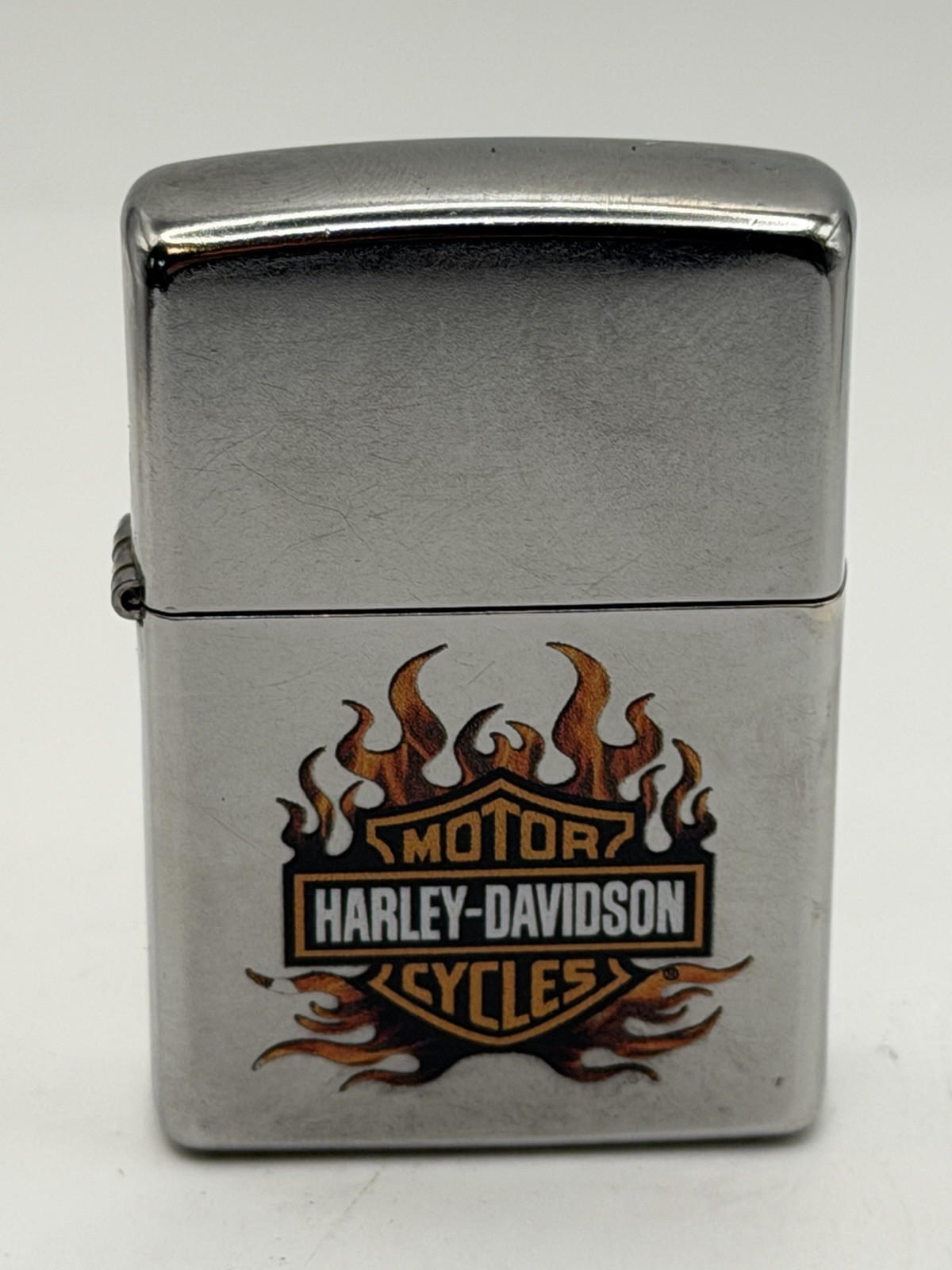 2020 Harley Davidson Flames Bar & Shield Chrome Zippo Lighter