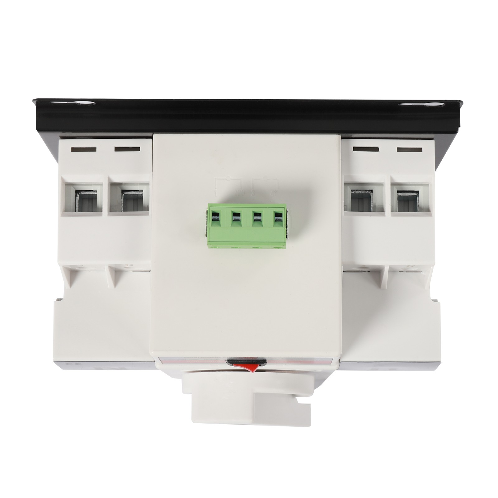 White Dual Power Automatic Transfer Switch Mini Switches Toggle Controller