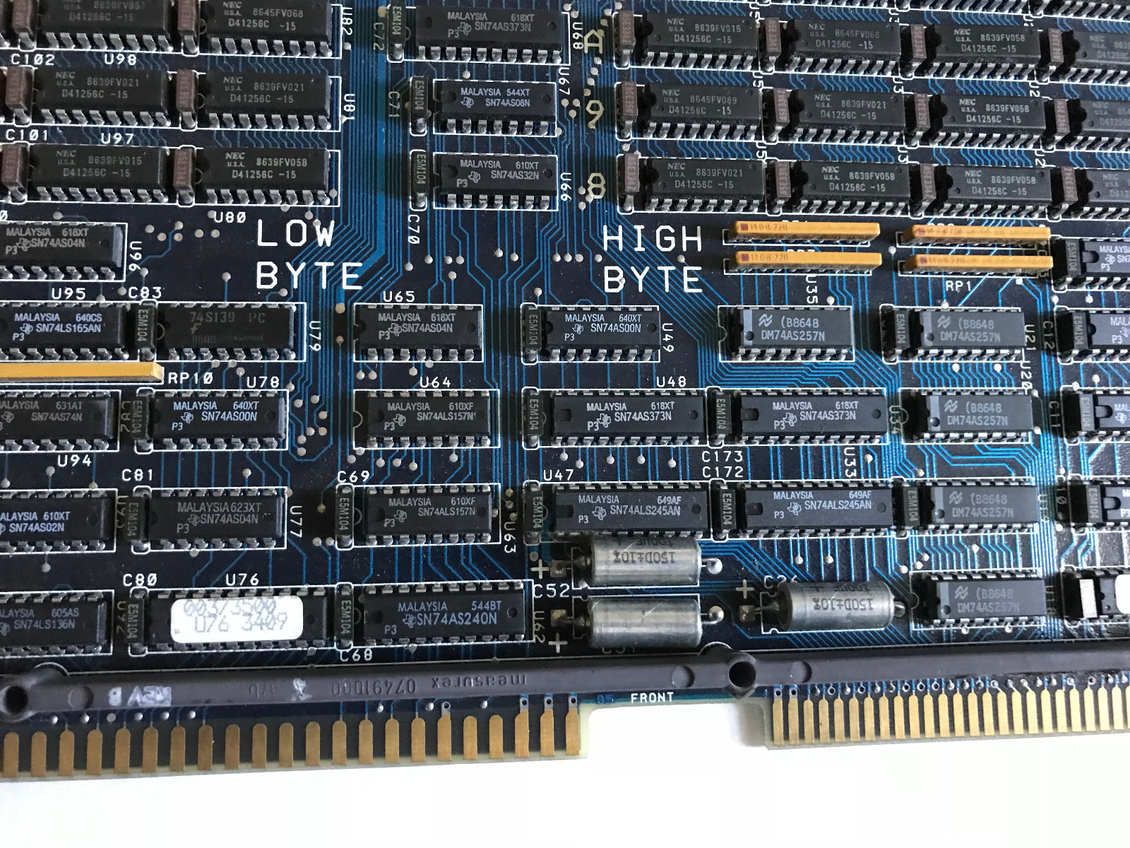 MEASUREX PCB BOARD ASSY NO 05353100 ECC MEMORY-2MB,AX