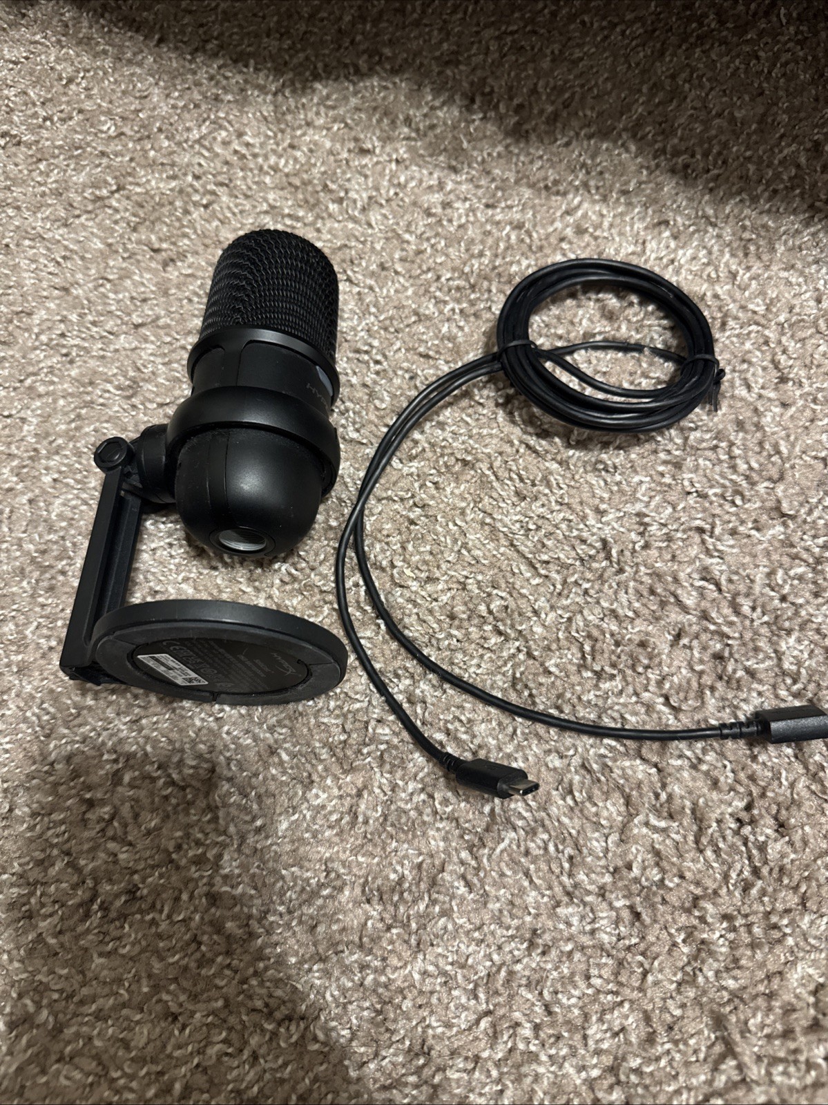 HyperX Solocast Gaming Microphone with USB Condenser