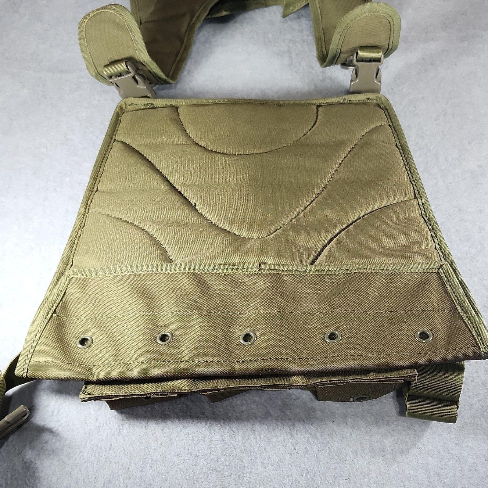 Diamond Tactical MOLLE Compatible Chest Rig Tactical Vest Green One Size