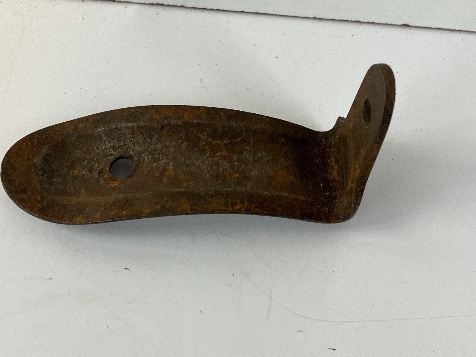 Vintage Metal Rifle Butt Plate Salvage gun 1.5" x 5.75" Antique