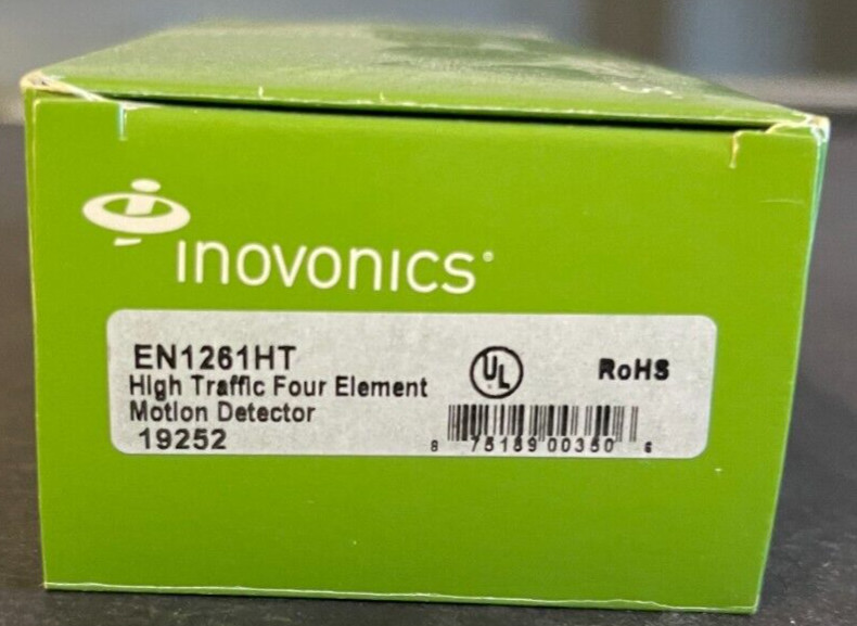 Brand New Inovonics EN1261HT High Traffic Four Element Motion Detector