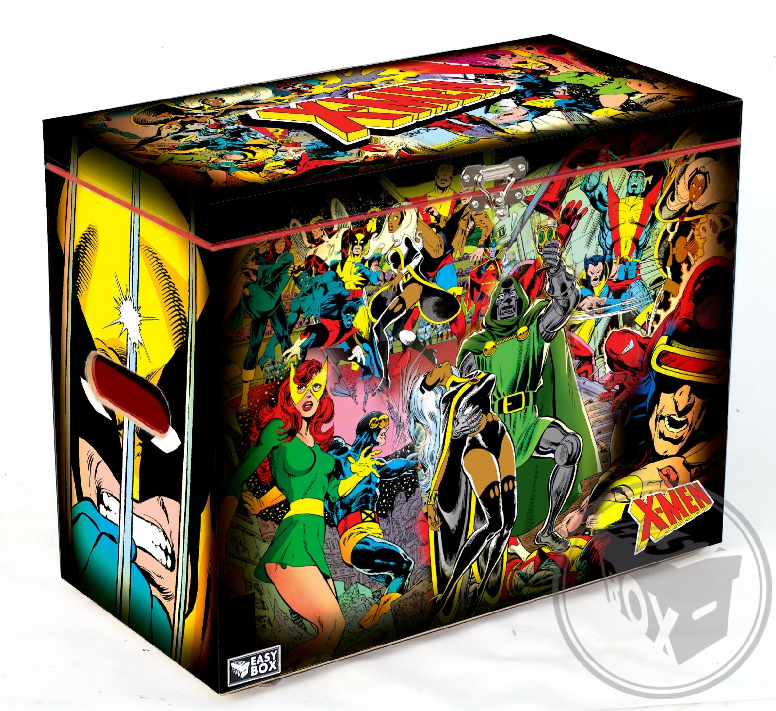 Uncanny X-Men by John Byrne - Large Comic Book Hard Storage Box Chest MDF