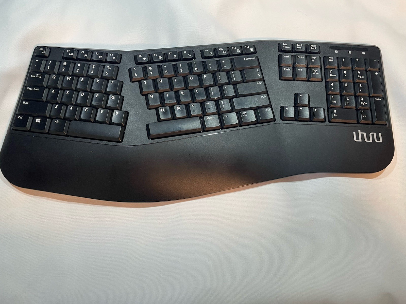 Ergonomic Wireless Keyboard- UHURU UEKM-20 Works