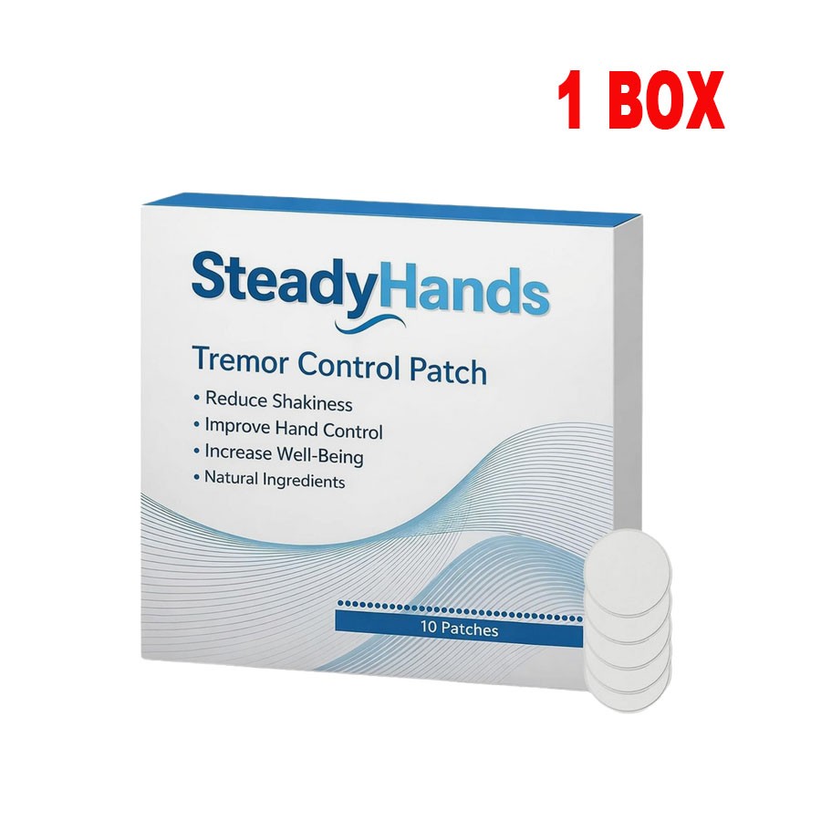 5X Steadyhands Tremor Control Patch, Steady Hands Control Patch- Hand Stabilizer