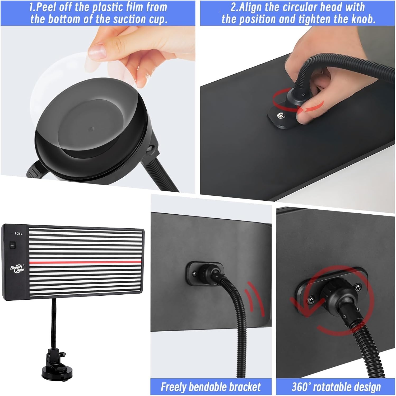 Professional PDR Light Board - USB & Battery Powered for Ultimate Dent Repair