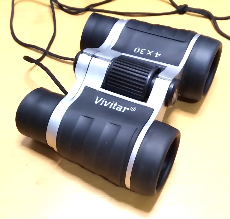 Vivitar - Binoculars - 4 x 30 - SET of 2 - w/ Case and Wrist Strap