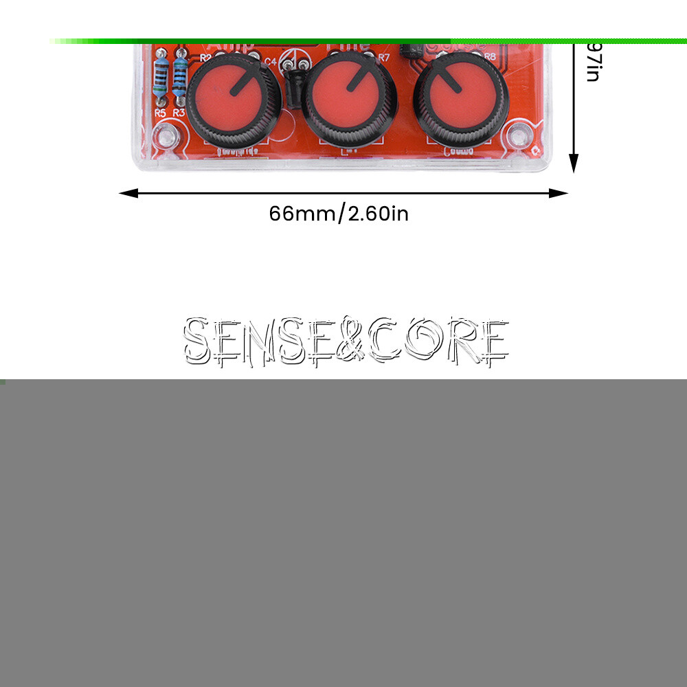 XR2206 Function Signal Generator Finished Sine Triangle Square Wave 1HZ-1MHZ-