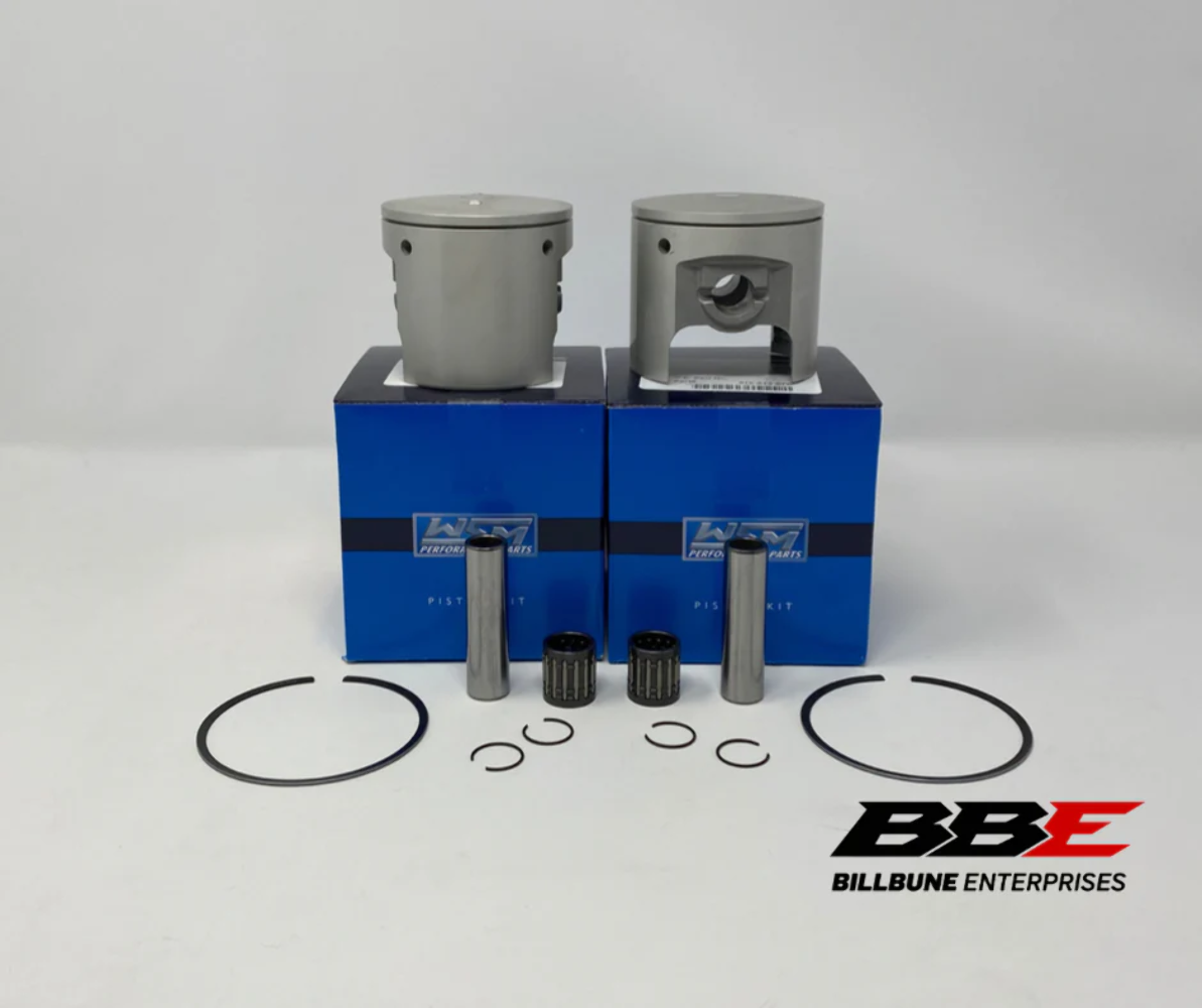 '82-'90 Kawasaki JS 550 WSM 1.00mm / .040" O/S 76.00mm Bore Piston Kits, JS550
