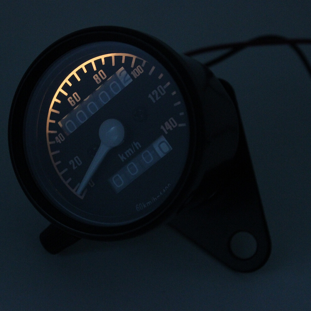 Meter Tachometer Fuel Gauge Motorcycle Speedometer Digital LED LCD Odometer