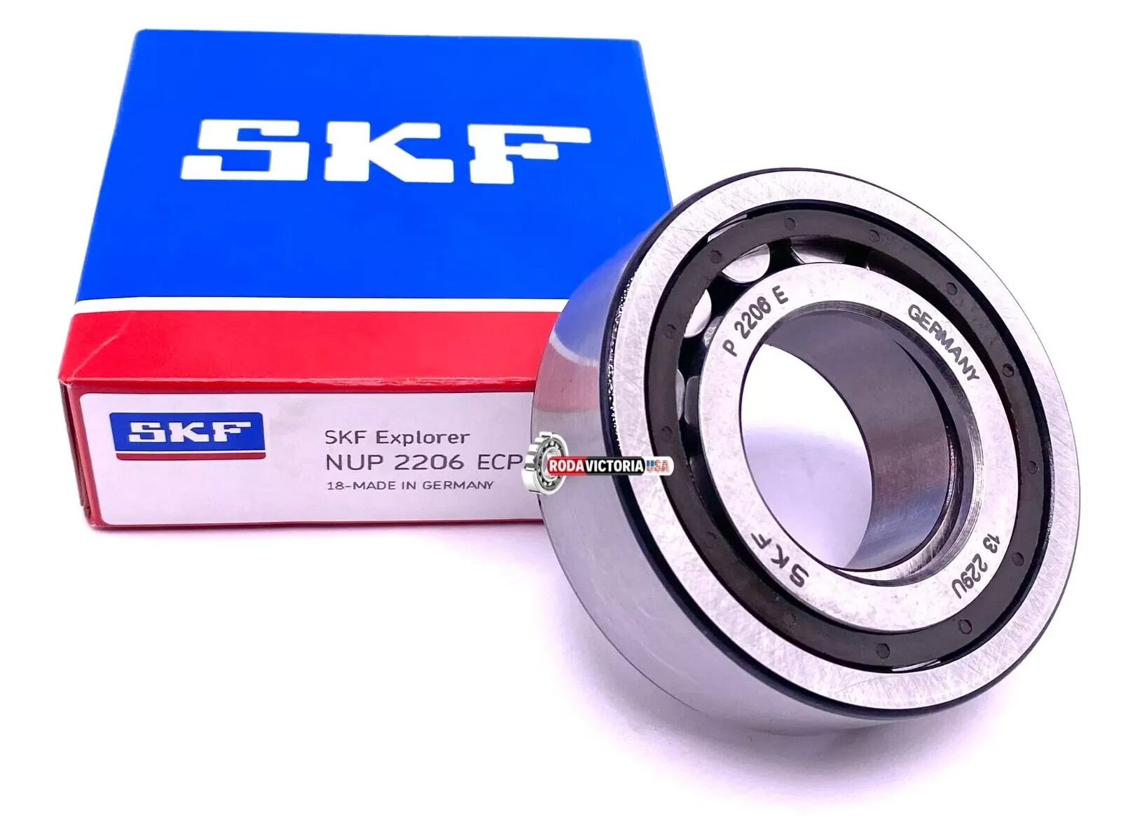 SKF Germany NUP2206 ECP C3 Cylindrical Roller Bearing 30x62x20 mm