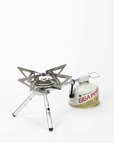 Snow Peak BiPod Stove GS-370-US Stainless SteelAluminum  JAPAN IMPORT