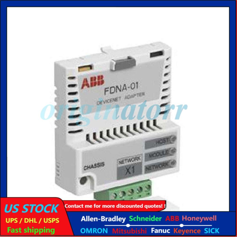 NEW ABB FDNA-01 DeviceNet Adapter Module Free Fast Shipping US Free TAX