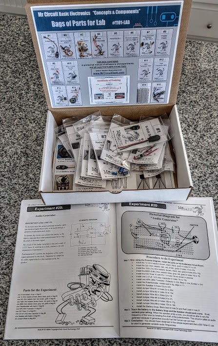 1101-FS Basic Electronics Mr Circuit Lab for future Technicians etc. FREE SHIP
