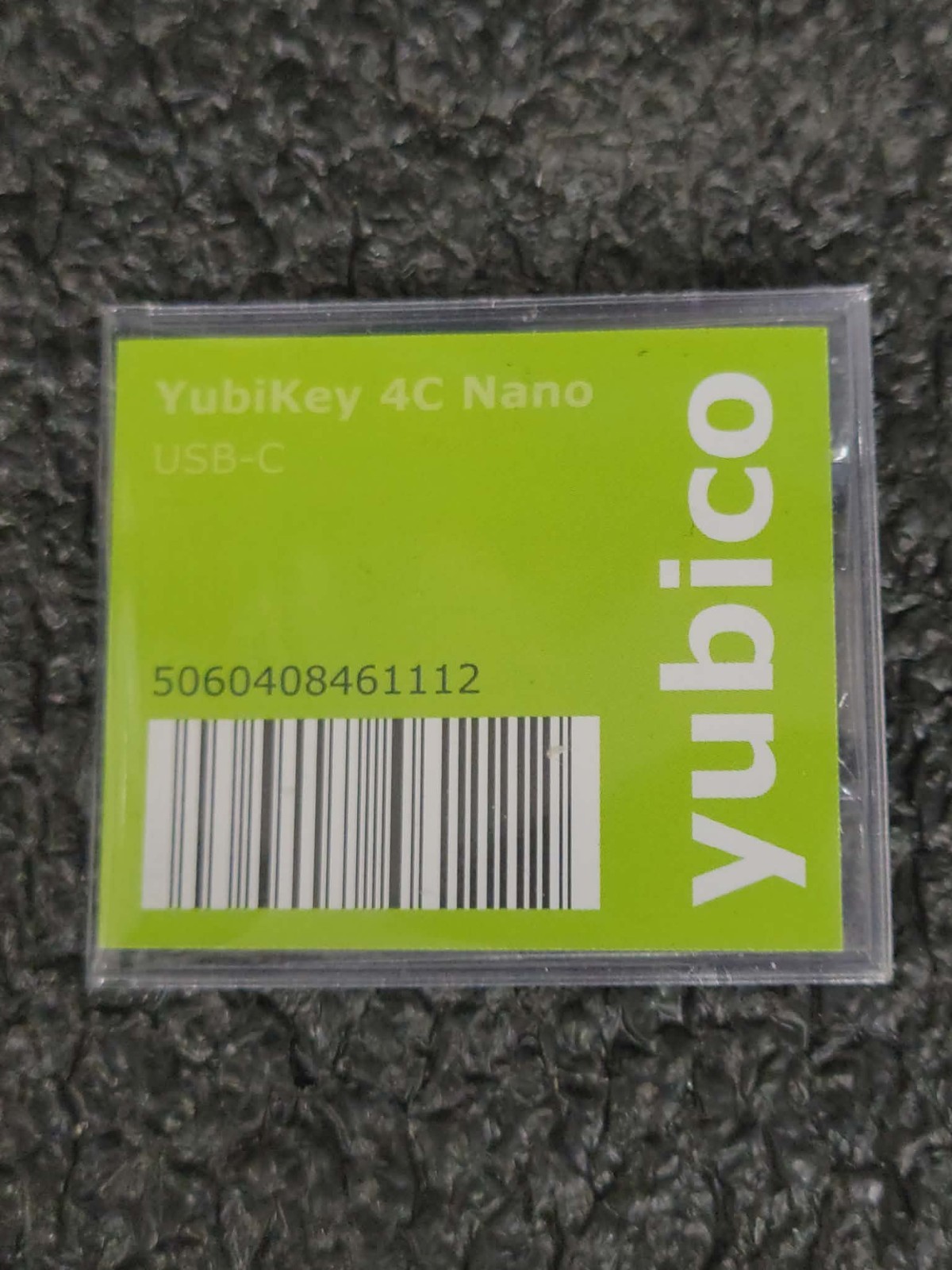 Yubico Security Key 4C Nano USB-C USB Security Key Black for Android Laptop