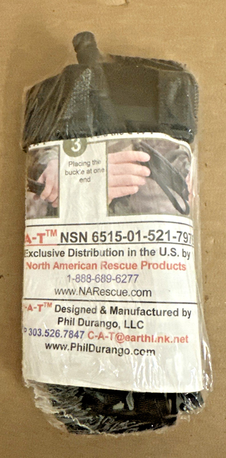 TOURINET CAT -NOrth American Rescue Products NSN:  6515-01-521-7976 Free SH