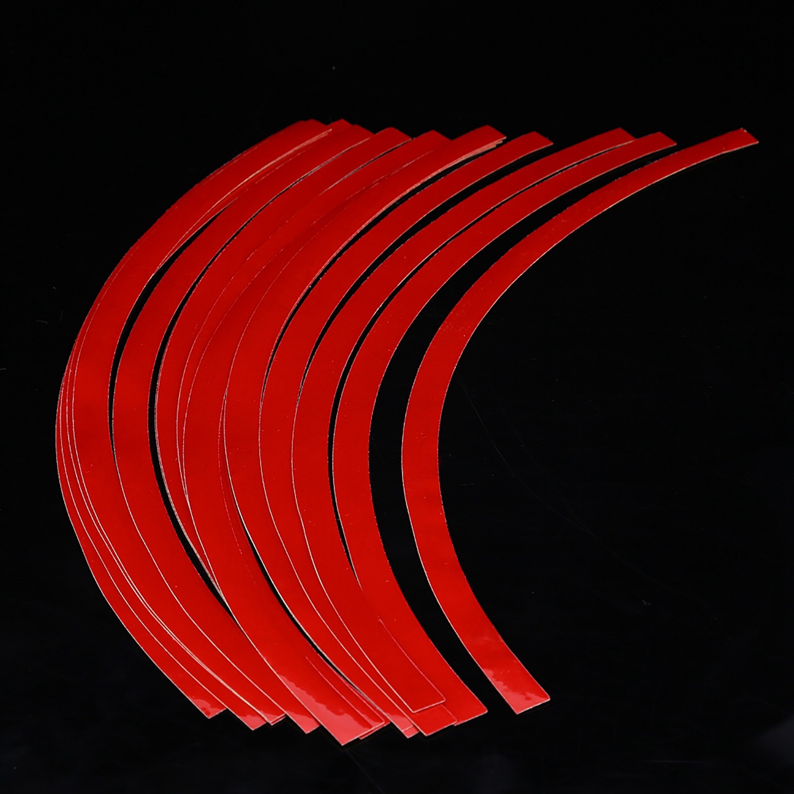 16 Pack Universal Car Motorcycle Wheel Reflective Pinstripe Tape For Stylis VJFQ