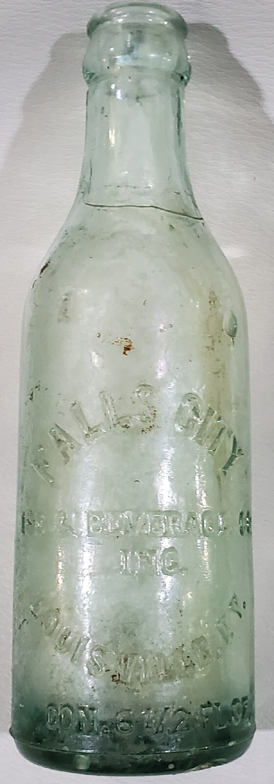 Rare Falls City Ice & Beverage Co. High Grade Sanitary Beverages Prohibition Era