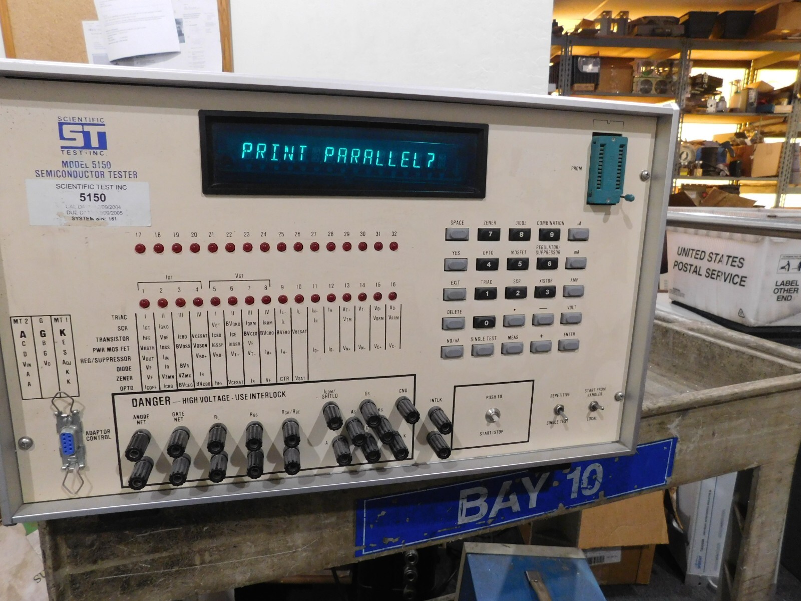 Scientific Test Inc. Model: 5150 Semiconductor Tester. (187)