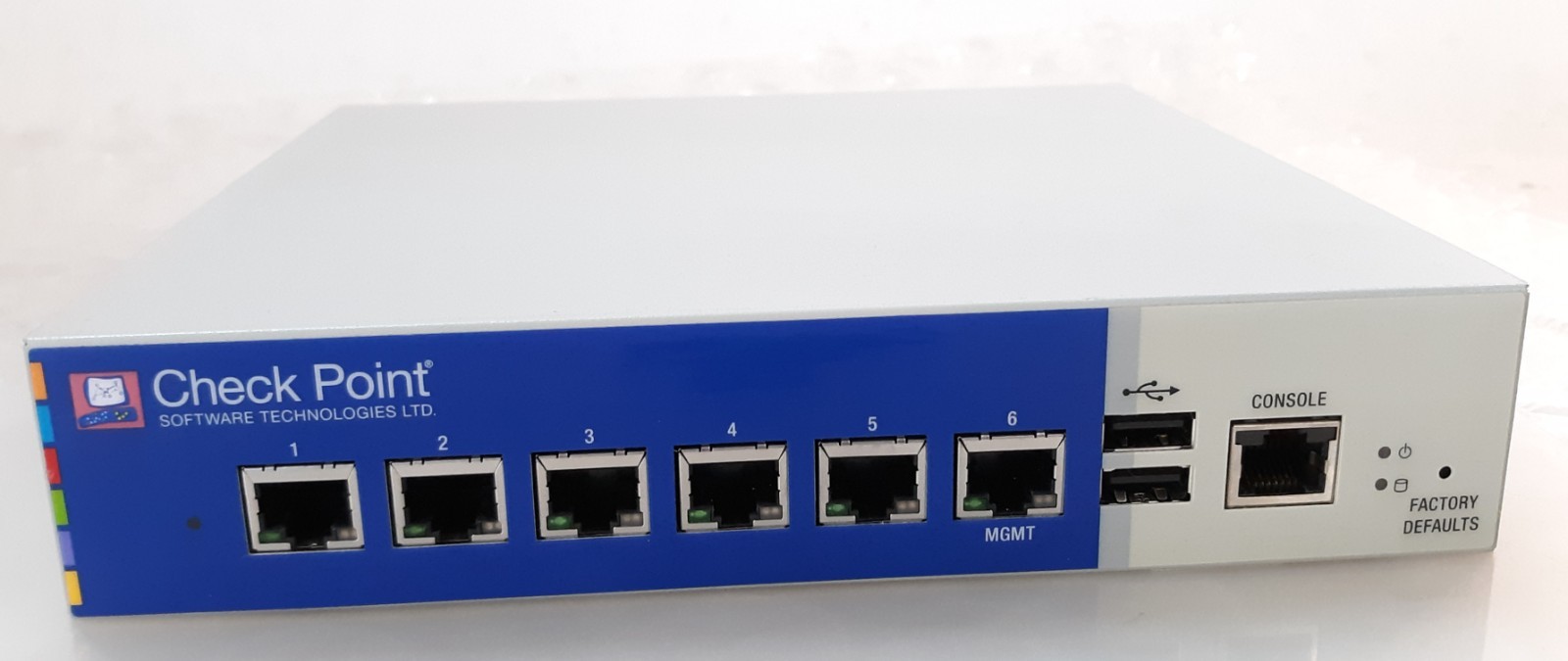 Check Point T-110 6-Port Gigabit Firewall NO AC Adapter