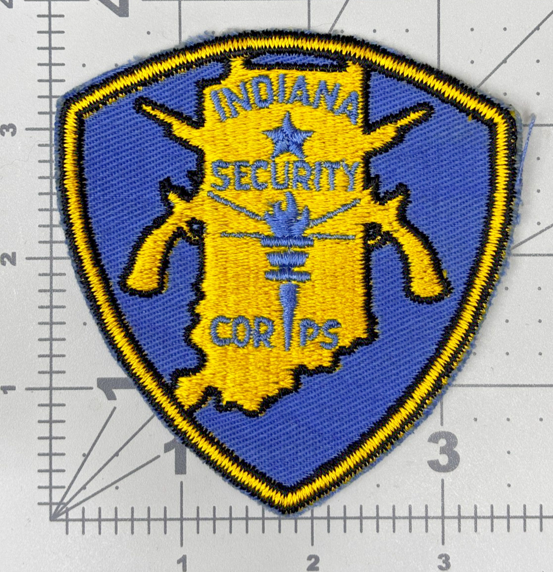 1954-1962 Indiana Security Corps Patch Inv# K1930
