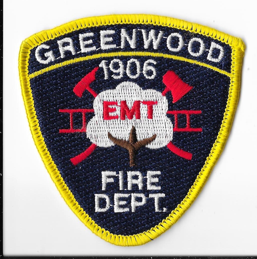 Greenwood Fire Department EMT, Mississippi Patch V1