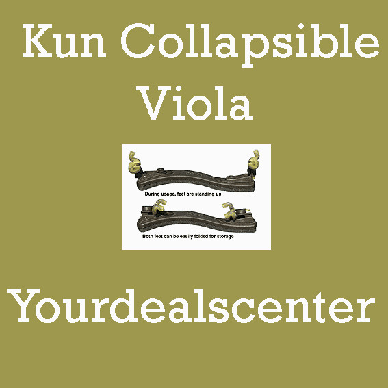 Genuine Kun Collapsible Viola  Shoulder Rest