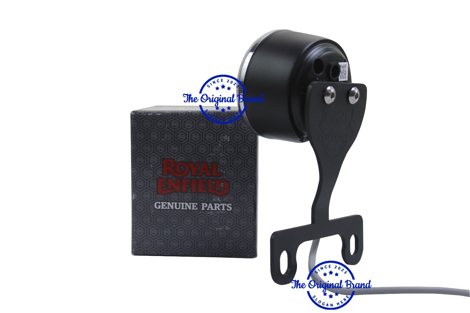 Royal Enfield "Silver Navigation Display Unit With Fitting Gt & Interceptor 650"