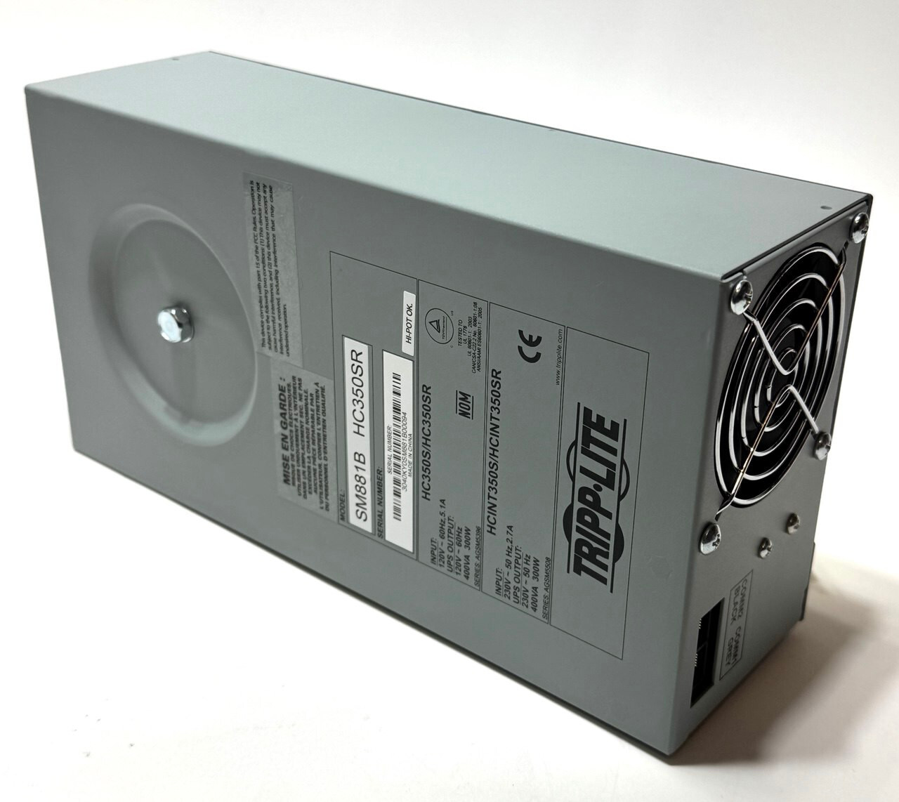Tripp Lite 350W Power Inverter/Charger for HC350SR w/ Controller & Battery Cable