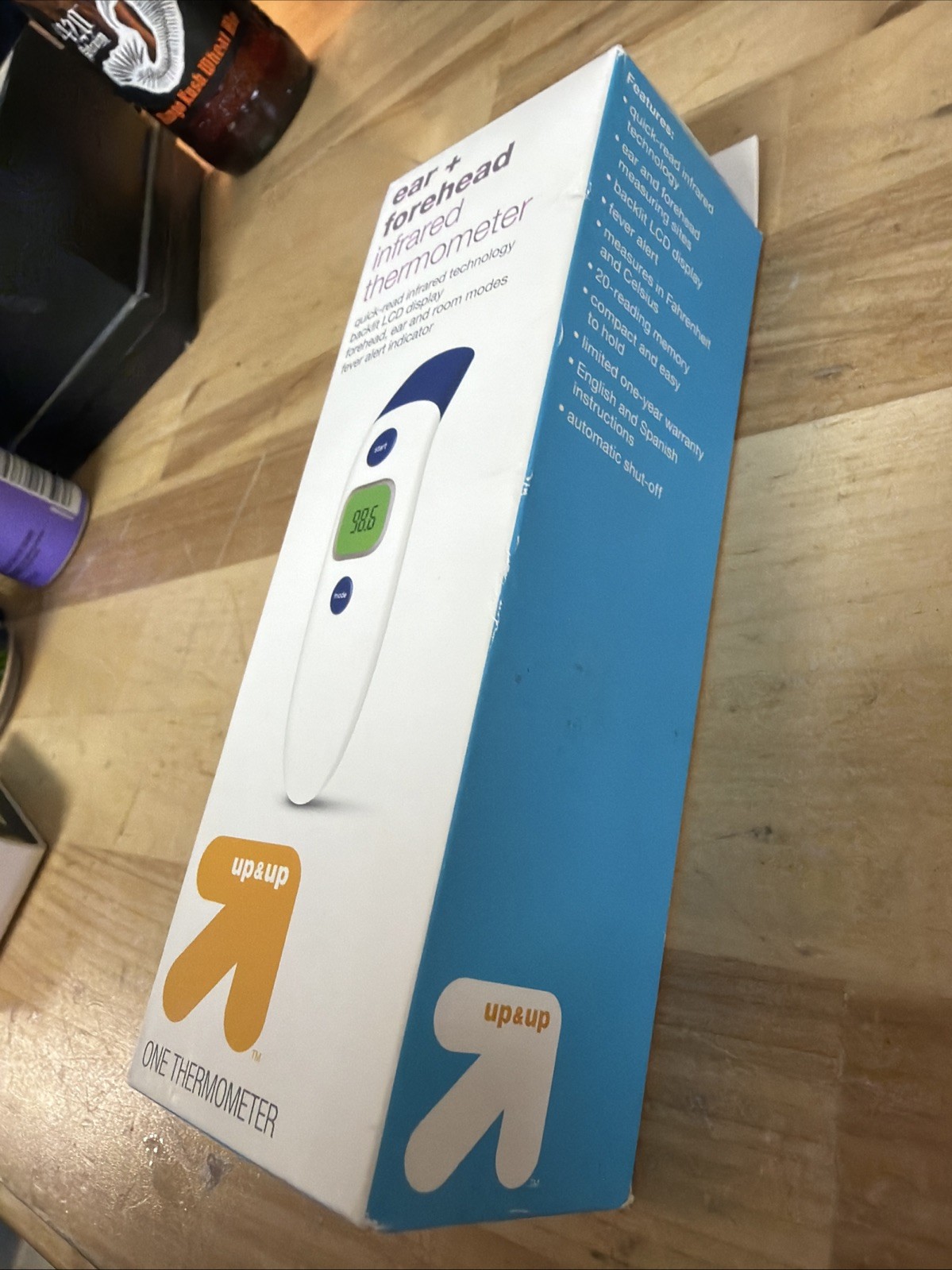 Ear + Forehead Infrared Fever Thermometer Quick-Read - Damaged Box