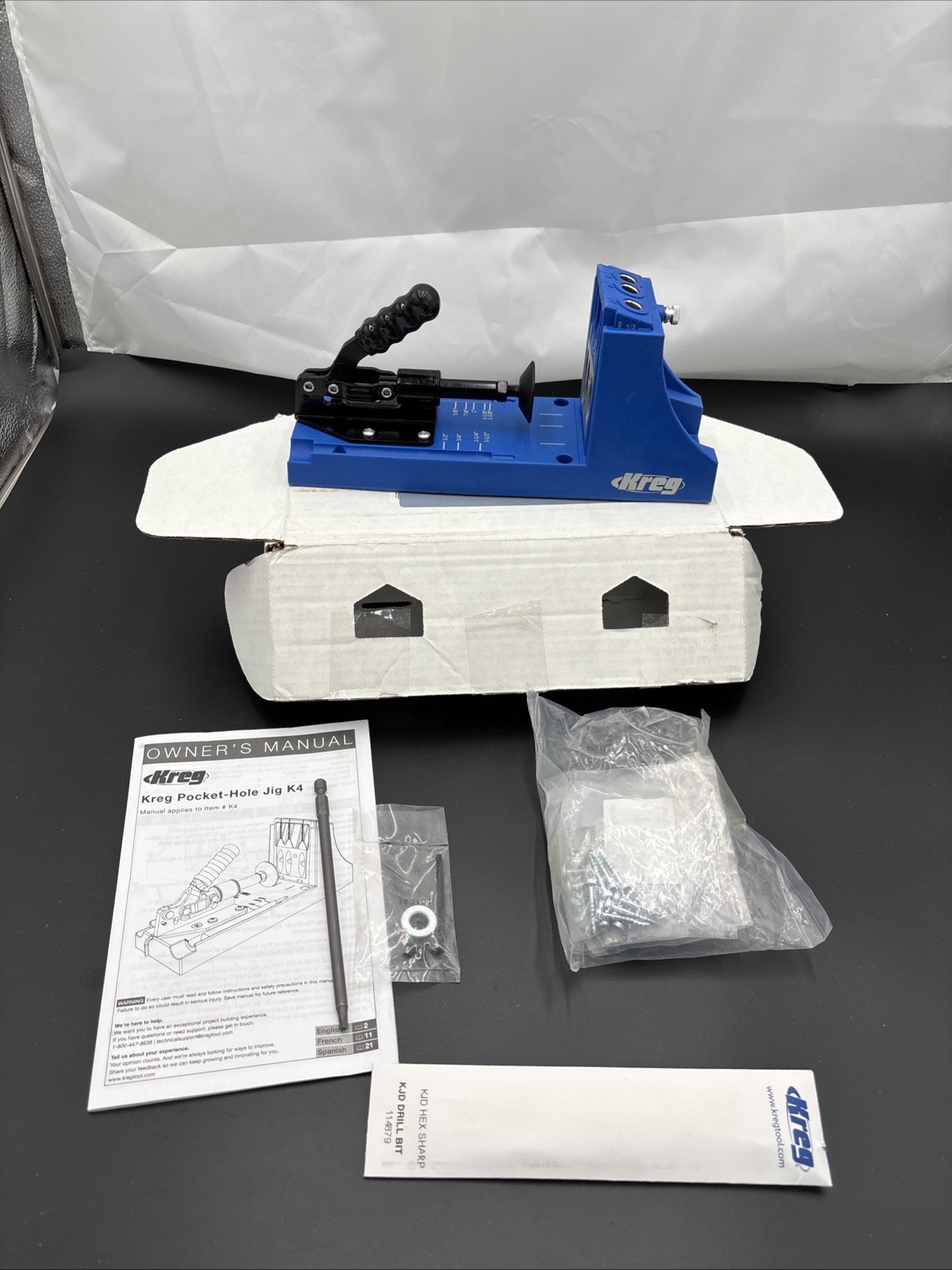 Kreg K4 Pocket-Hole Jig System Kit