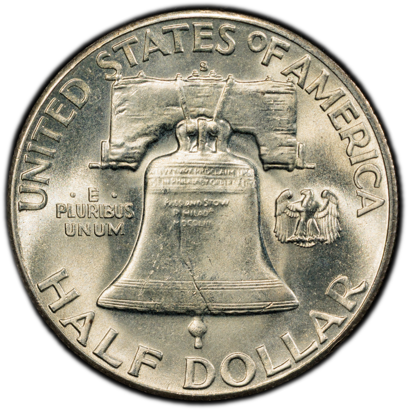 1949-S High-End PCGS MS64 Franklin Half Dollar | Luster | 40th Anniversary Label