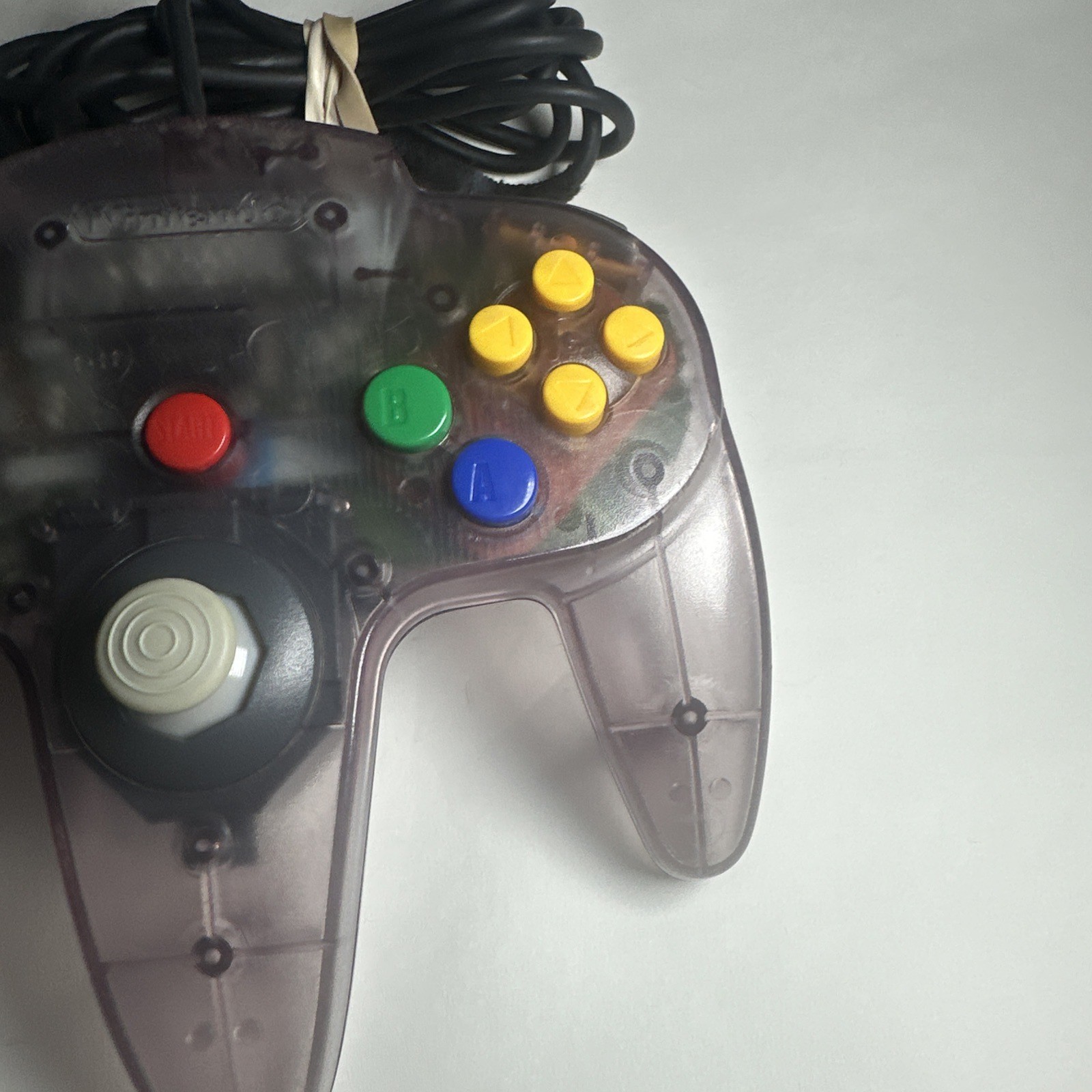 Nintendo 64 N64 Controller OEM Atomic Purple Hall Effect Analog Stick NUS-005