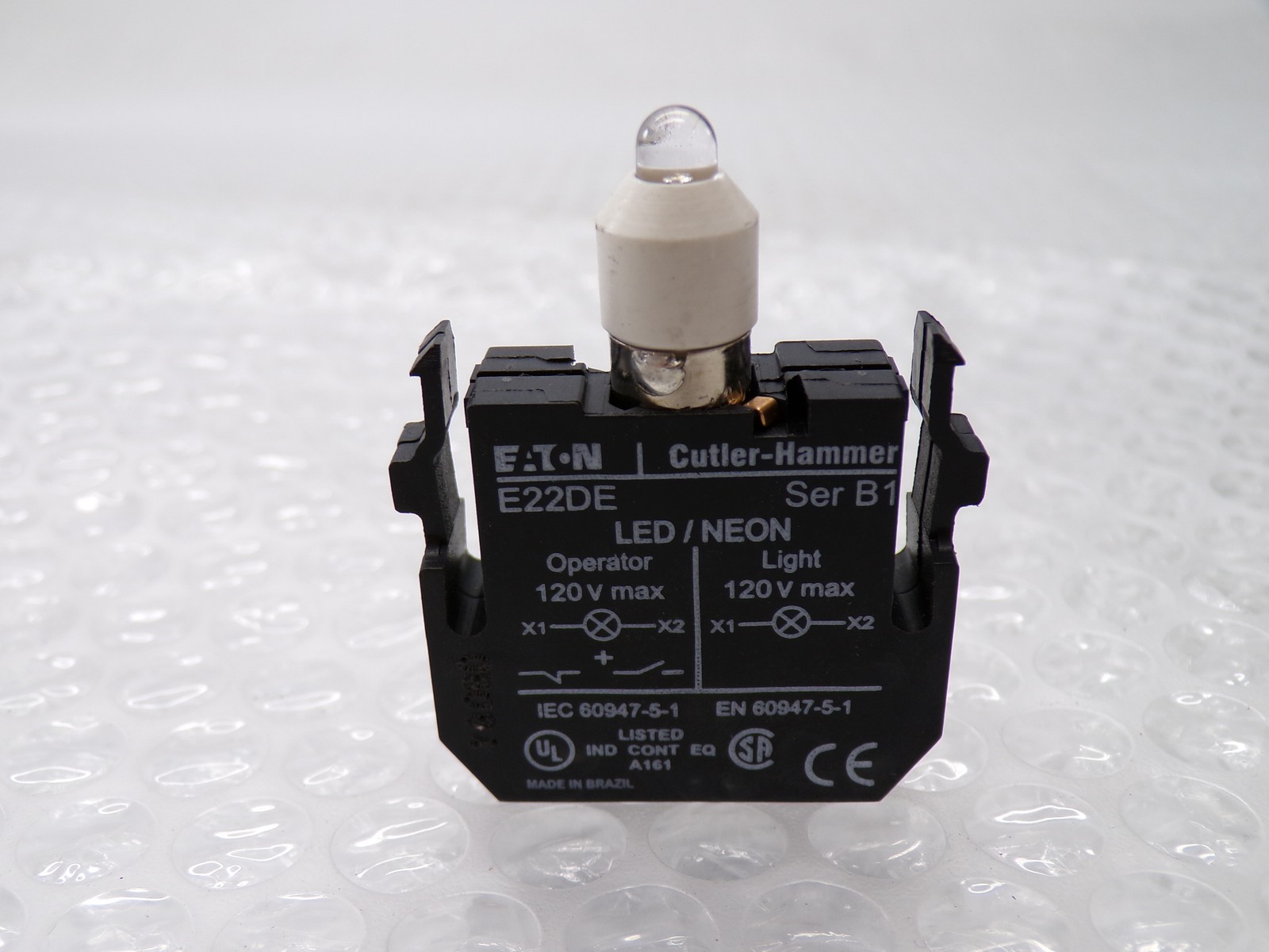 CUTLER HAMMER E22DE SER.B1 CONTACT BLOCK NSNP