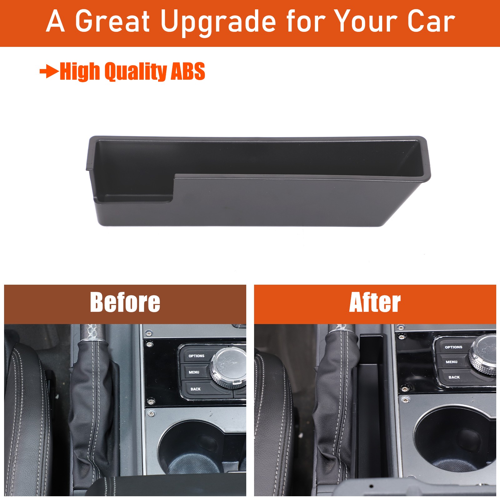 Handbrake Side Storage Box Organizer Tray Accessories For INEOS Grenadier 2020+
