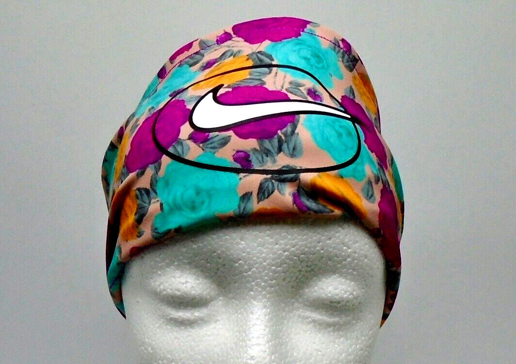 Nike Headband Wide Graphic Women's Rose Whisper/Active Pink/White