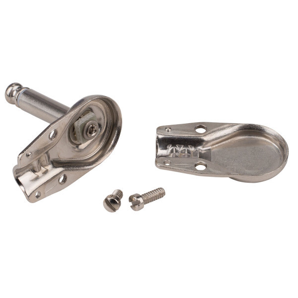 Switchcraft 228 Right Angle Pancake Plug, Nickel Pancake Plug - 10 PACK