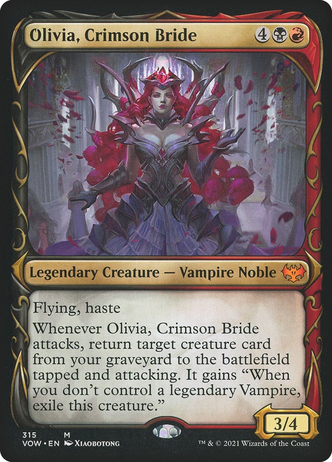 MTG Olivia, Crimson Bride Showcase - Innistrad: Crimson Vow #315