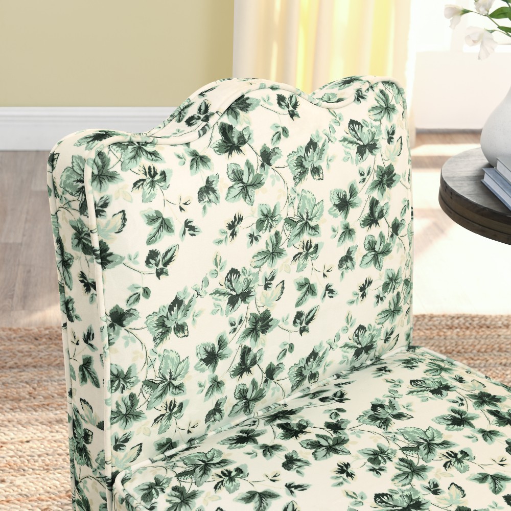 Flannel single dining chair with soft seat cushion and backrest, DJYC1