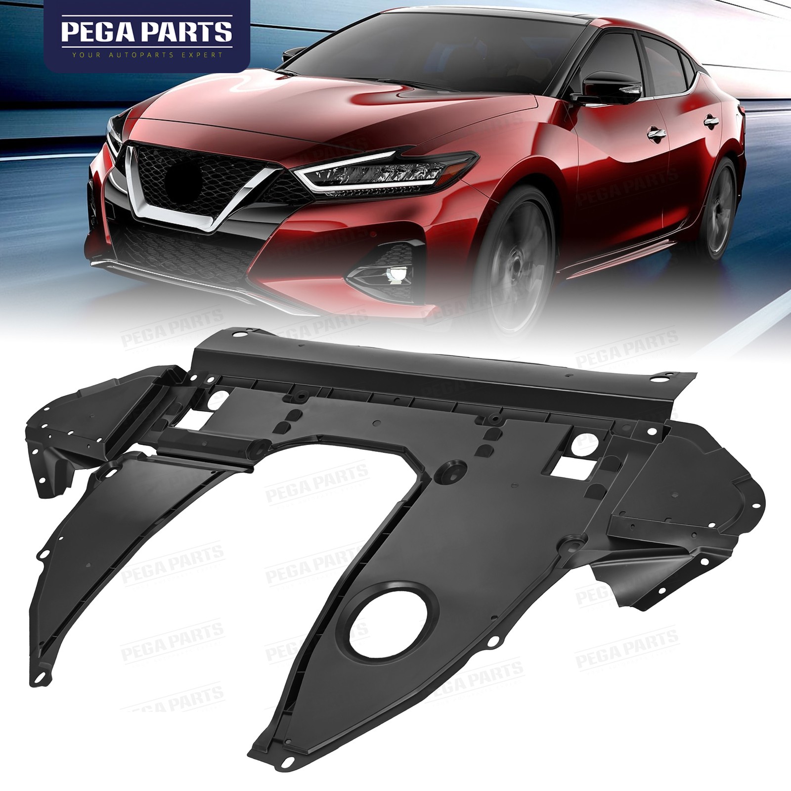 Front Engine Splash Shield Under Cover Fits 2016-18 Nissan Altima & 16-23 Maxima