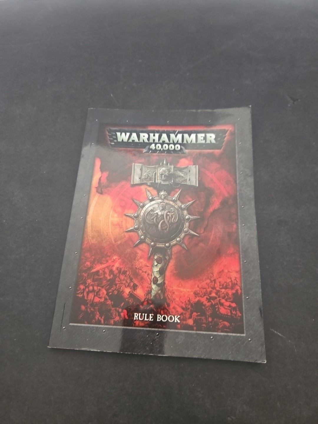 Warhammer 40k 5th Edition Rule Book A5 Small Paperback Games Rules Workshop 2008