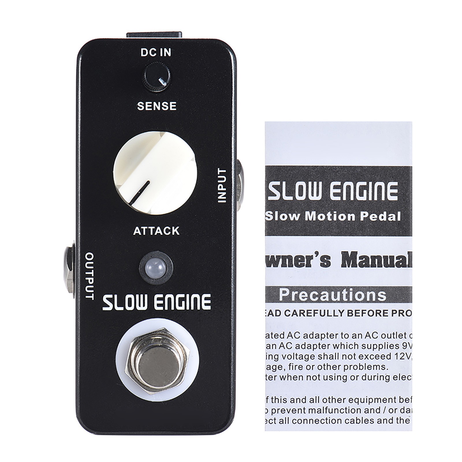 MOOER SLOW ENGINE Slow Motion Guitar Effect Pedal True Bypass Full Metal Shell