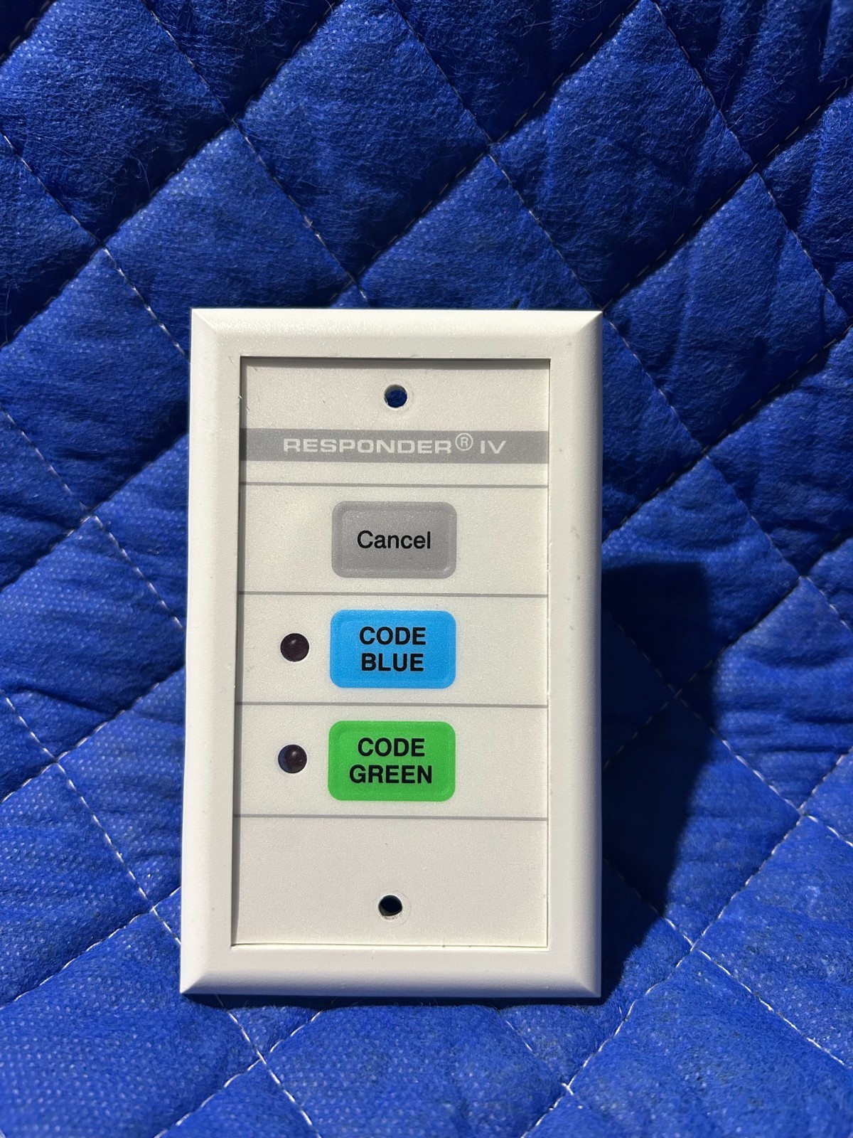 Rauland Responder IV code blue and code green
