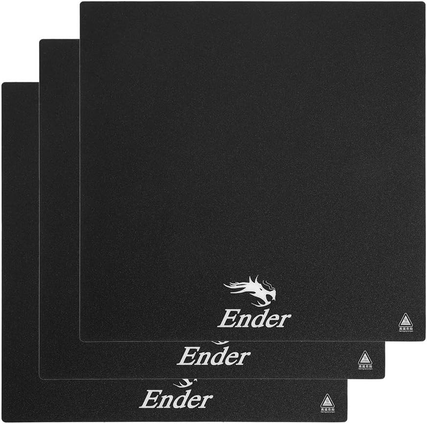Creality Ender 3 Pro Heat Bed Platform Sticker - Durable 3PCS Build Surface Set