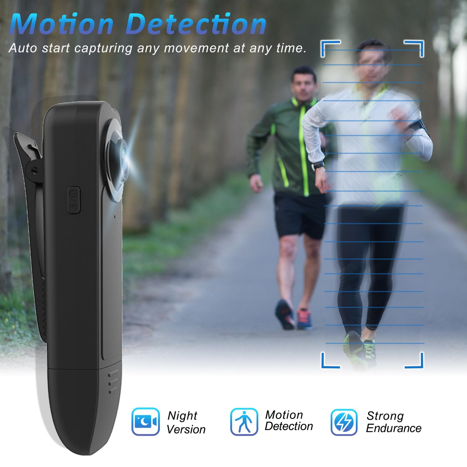 Mini Body Camera with Audio & Video Recording - Small POV Cam 1080P with 64G ...